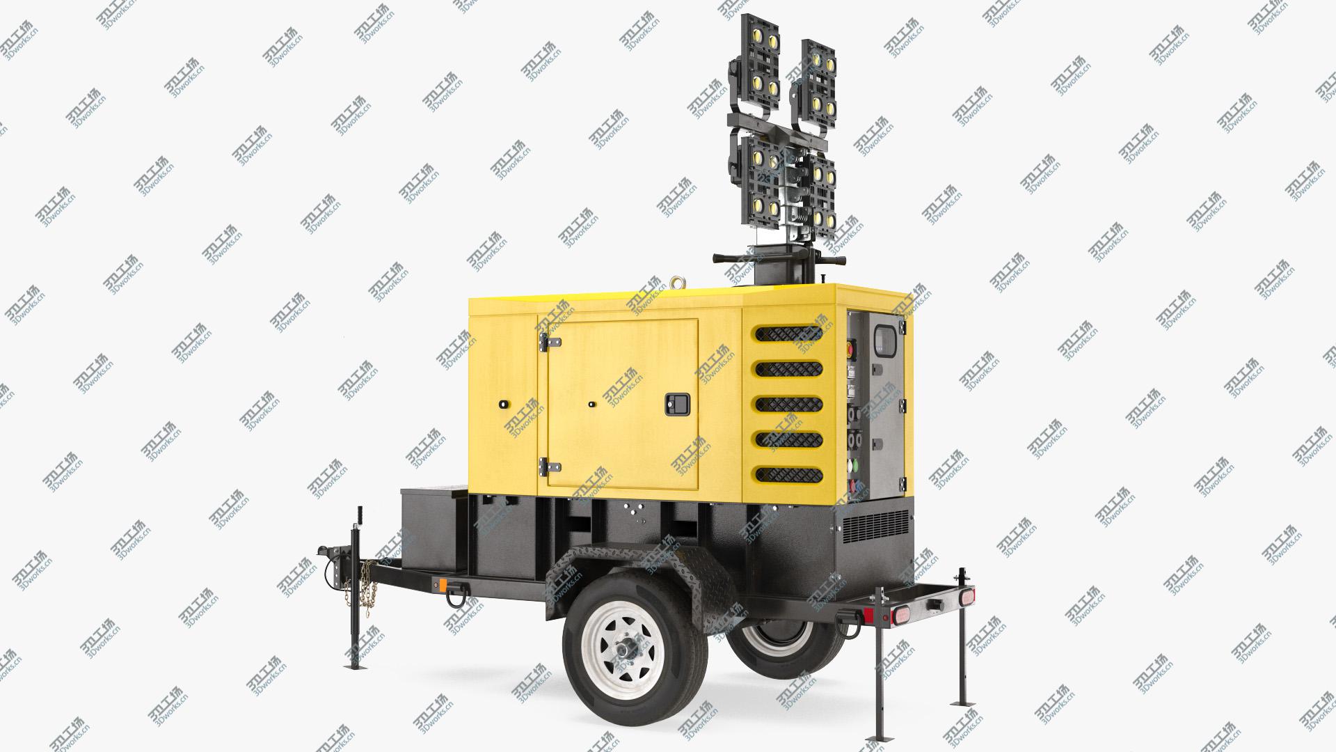 images/goods_img/2021040164/3D Mobile Generator Generic with Lighting Mast Rigged model/1.jpg